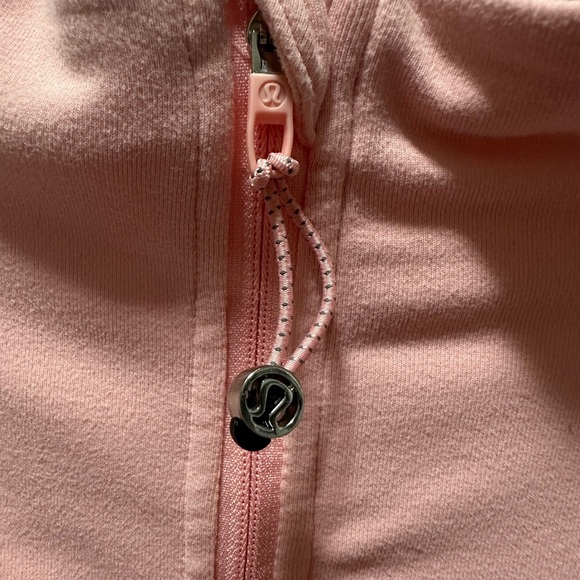 Lululemon Ready to Rulu Half Zip Pullover Size 12 in Dew Pink - Picture 6 of 8